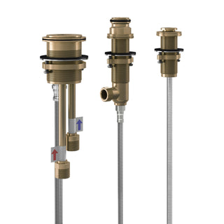 3-Piece Deckmount Tub Filler with Handshower Rough-in Valve