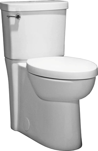 Studio Concealed Trapway 2PC 6 Lpf Chair Height Round Front Toilet with Seat