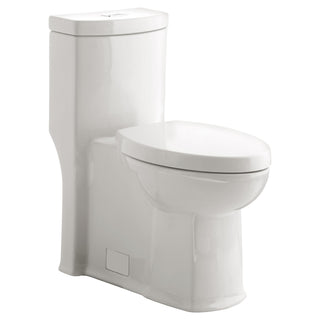 Boulevard 1PC Dual Flush 6.0Lpf/4.2Lpf Chair Height Elongated Toilet with Seat