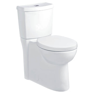 Studio Skirted 2PC Dual Flush 6Lpf/4.2Lpf Chair Height Round Front Toilet with Seat