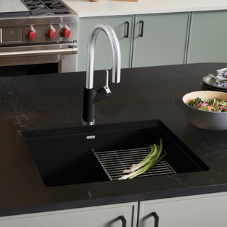 Precis SILGRANIT 24" Single Bowl Undermount Kitchen Sink