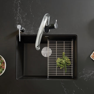 Precis SILGRANIT 24" Single Bowl Undermount Kitchen Sink