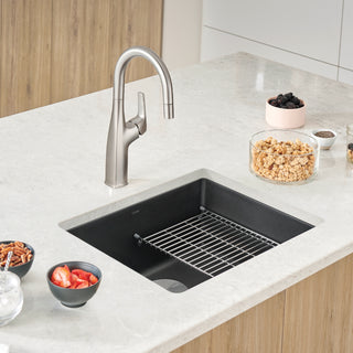 Precis SILGRANIT 21" Single Bowl Undermount Kitchen Sink