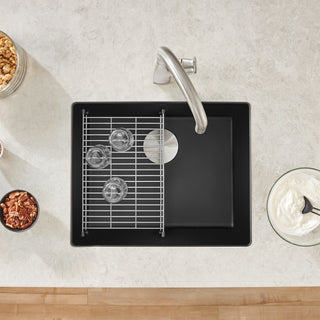 Precis SILGRANIT 21" Single Bowl Undermount Kitchen Sink