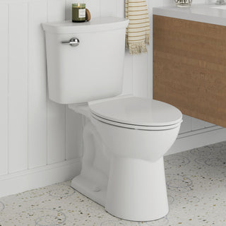 VorMax 2PC 3.8Lpf Chair Height Elongated Toilet (Seat Not Included)