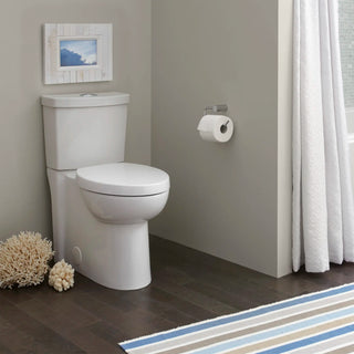 Studio Skirted 2PC Dual Flush 6Lpf/4.2Lpf Chair Height Elongated Front Toilet with Seat