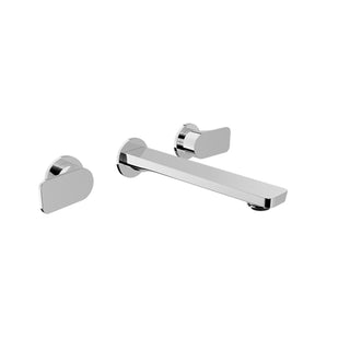 Petite B04 Two Handle Wall-Mount Lav faucet (Drain Not Included) - 1.2 GPM