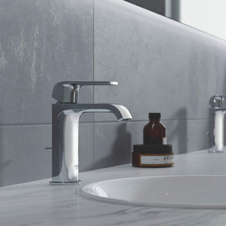 Defined Single Hole S-Size Bathroom Faucet with Drain - 1.2 GPM