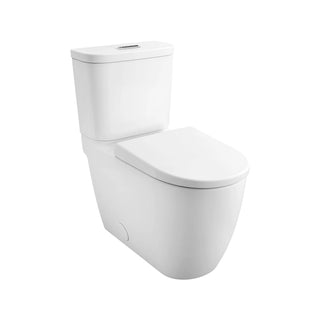 Essence Two-Piece Dual Flush Right Height Elongated Toilet with Seat