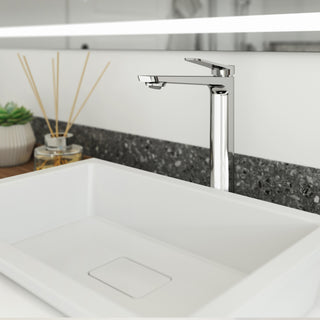 Moroka Tall Single Hole Lavatory Faucet Less Drain - 1.5 GPM