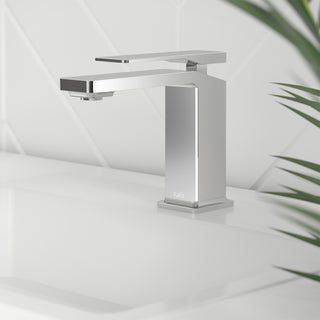 Kareo Single Hole Lavatory Faucet with Push Drain - 1.5 GPM