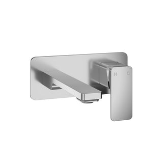 Kareo Wallmount Lavatory Faucet with Push Drain - 1.5 GPM