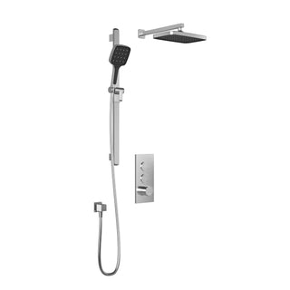 Kareo TB2 Push-Button Thermostatic Shower System (Valve Included) - Plus - 2.0 GPM