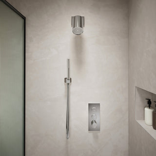 Folo TB4 Thermostatic Push-Button Shower Kit (Valve Included) - 2.0GPM