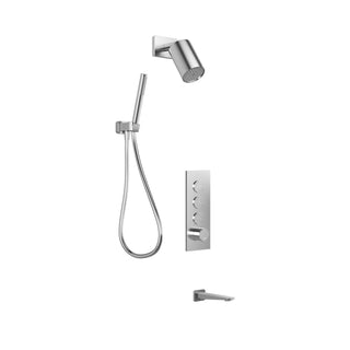 Folo TB5 Push-button Thermostatic Tub/Shower Kit (Valve Included) 2.0 GPM