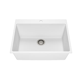 Bacia Granistone 27" Single Bowl Drop-in Kitchen Sink