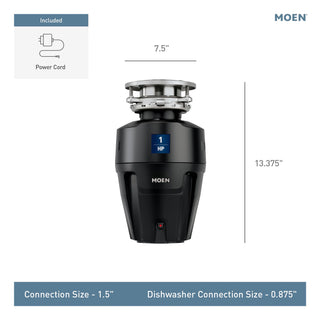 Luxe Chef 1HP Food Waste Disposal