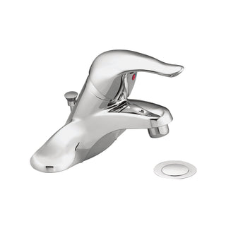 Chateau One-Handle Low Arc Bathroom Faucet with Drain - 1.2 GPM