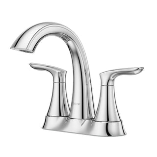 Weller 2-Handle 4" Centerset Lav Faucet with Drain - 1.2 GPM