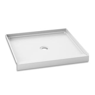 Koncept 36" x 36" Square Acrylic Shower Base - Center Drain