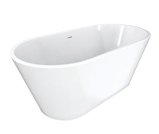 Chorale 60" x 30" Acrylic Freestanding Bathtub with Center Drain