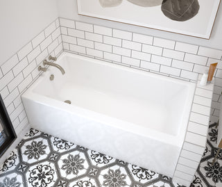 Rubix 6032 Acrylic Alcove Bathtub