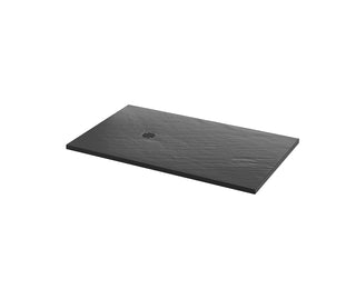 Fossil 60" x 36" Natural Stone Shower Base - End Drain