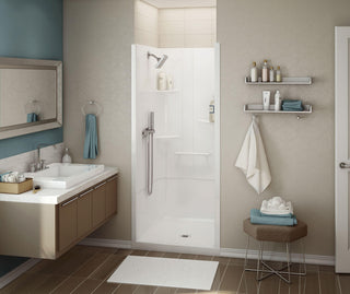 Allia SH-3636 Two-Piece Acrylic Alcove Shower - Center Drain