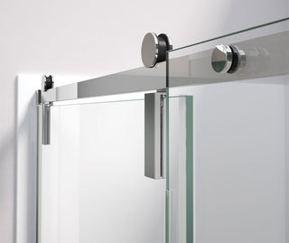 Nebula 56-1/2" to 58-1/2" x 78-3/4" Sliding Shower Door - 8mm