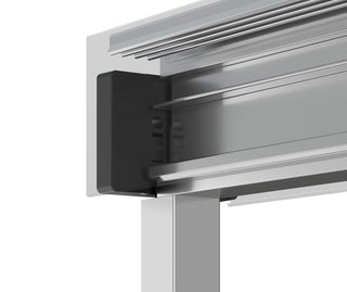 Incognito 57 51" to 56" x 9" x 56-3/4" Bypass Tub Door - 6mm Clear Glass