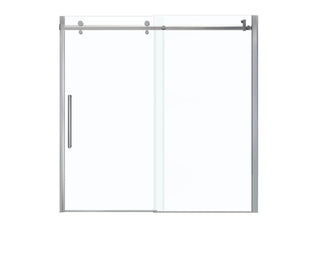 Halo 56-1/2" to 59" x 59" Sliding Tub Door - 8mm Clear Glass