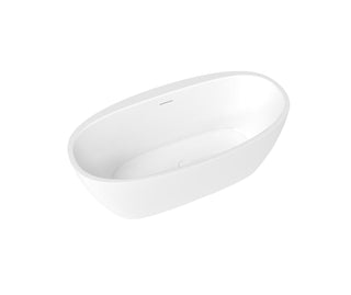 Hatto 67" x 32" Freestanding Bathtub - Center Drain