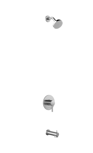 Basico PB3 Pressure Balance Tub & Shower Kit - 2.0 GPM