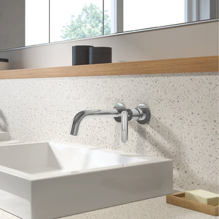 ALT 18429 Wallmount Bathroom Faucet with Drain - 1.2GPM