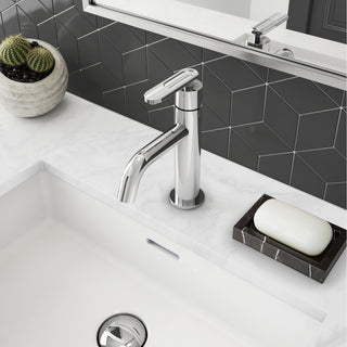 ALT 18470 Single Hole Bathroom Faucet with Drain - 1.2GPM