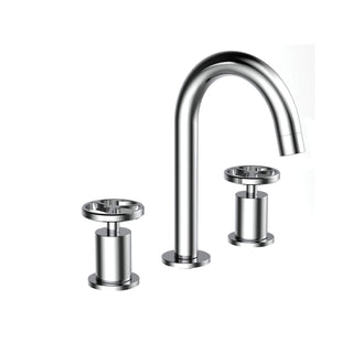 ALT 18471 Widespread Bathroom Sink Faucet with Drain - 1.2GPM