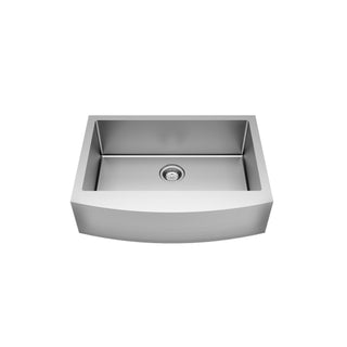 Pekoe 30" x 22" Stainless Steel Single Bowl Farmhouse Kitchen Sink