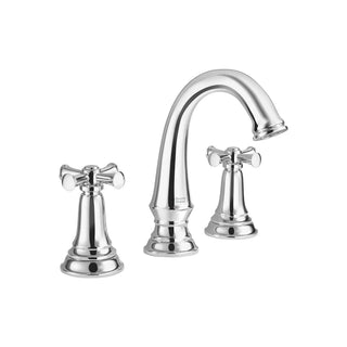 Delancey Widespread Bathroom Faucet with Drain - Cross Handles - 1.2gpm