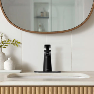 Aspirations Single Handle Bathroom Faucet with Drain - 1.2gpm