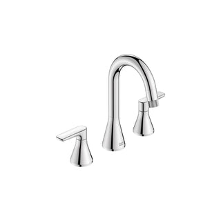 Aspirations Widespread Two-Handle Pulldown Bathroom Faucet with Drain - 1.2GPM