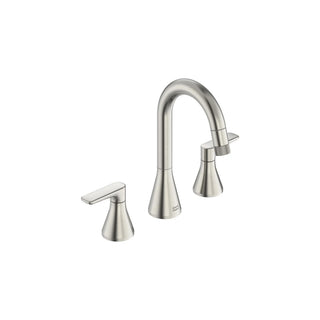 Aspirations Widespread Two-Handle Pulldown Bathroom Faucet with Drain - 1.2GPM