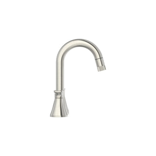 Aspirations Widespread Two-Handle Pulldown Bathroom Faucet with Drain - 1.2GPM