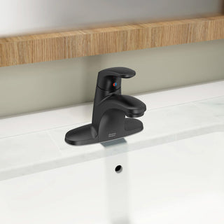 American Standard 7075000 Colony PRO Single Handle Centreset Bathroom Faucet with Drain - 1.2GPM