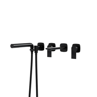 TMR Plus Wallmount Tub Filler with Handshower - 5.0GPM