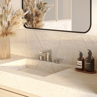 TMR Plus Widespread Bathroom Faucet with Drain - 1.2GPM