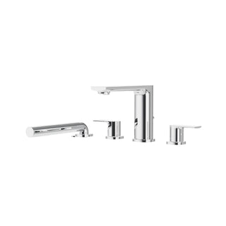 TMR Plus 4PC Deckmount Tub Filler with Handshower - 7.0 GPM