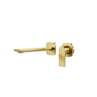 TMR Plus 2PC Wallmount Bathroom Faucet Less Drain & Valve - 1.2GPM