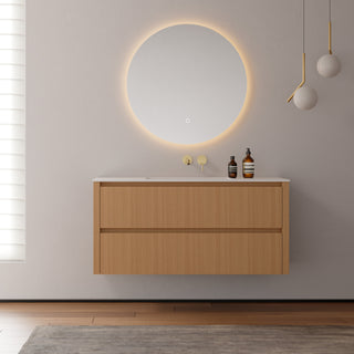 Modena 48" x 19" Floating Vanity with Top