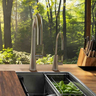BARIL CUI-4096-00L NOX Stainless Steel Single Hole Water Filtration Faucet -1.0 GPM