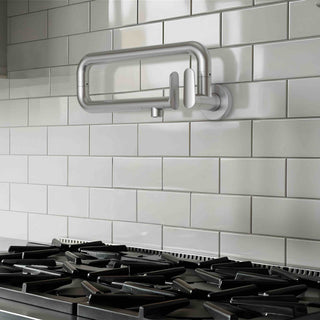 Baril NOX CUI-4296-00L Stainless Steel Wall-Mount Pot Filler